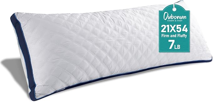 Oubonun Premium Adjustable Loft Quilted Body Pillows by Oubonun