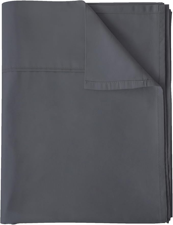 Flat Sheet Only TwinXL Size, 400 TC 100% Egyptian Cotton Flat Sheet by ShunjieHome