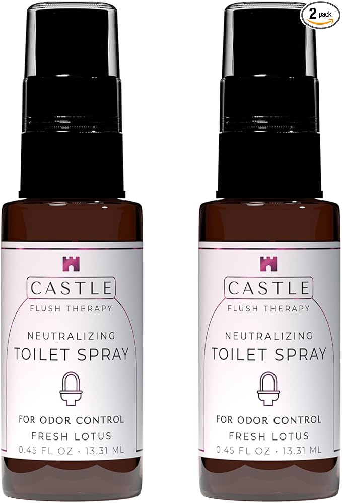 Castle Flush Therapy Neutralizing Toilet Spray | Odor Control: Mist Over the by CastleCompany