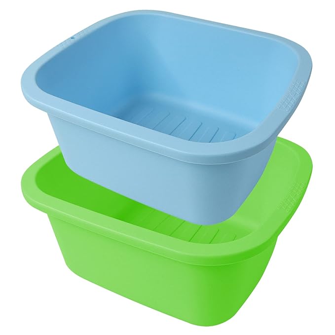 HOMELEX Foot Soaking Bath Basin, Large Size Feet Massager Tub, at Home Spa by HOMELEX