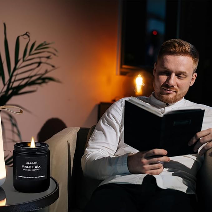Scented Candle Set, Men Candle Set, Scented Candles - Image 2