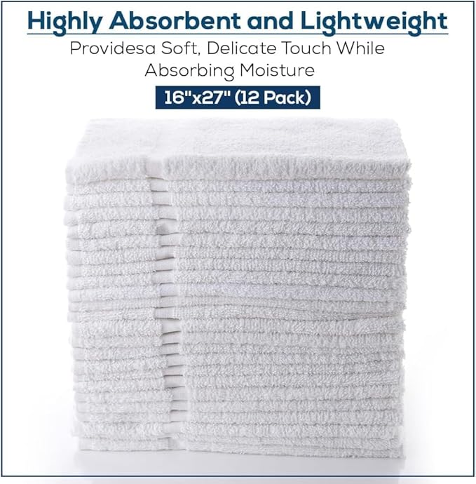 Simpli-Magic Cotton Hand Towels 16"x27" – Soft Towels - Image 3