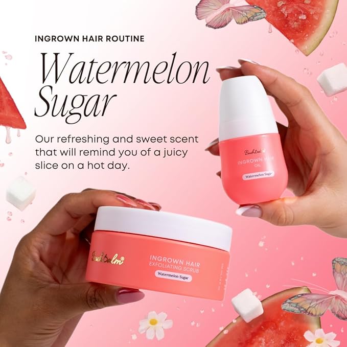 Bushbalm Ingrown Hair Exfoliating Scrub – Pre-Shave Sugar Scrub - Image 6
