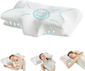 DUMOS Cervical Neck Pillow for Sleeping, Cooling Ergonomic Memory Foam Pillow by DumosLifestyle