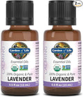 Garden of Life Essential Oil, Lavender0.5 fl oz, 100% USDA Organic&Pure by GardenofLife
