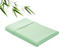 Bamboo Viscose Flat Sheets Only, Sateen Weave Twin Size Flat Sheet Only by ZaizaiHome
