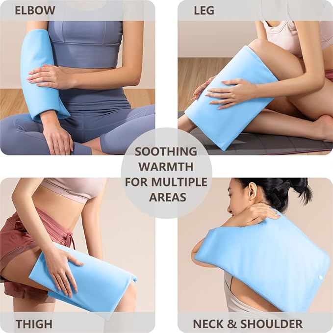 Boncare® Stay-On Large Vinyl Electric Heating Pad - Image 2