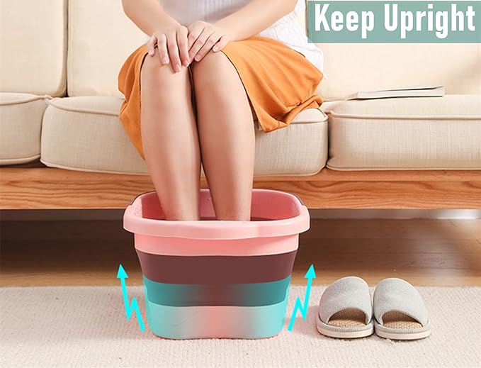 Collapsible Foot Bath Basin Tub - Image 7