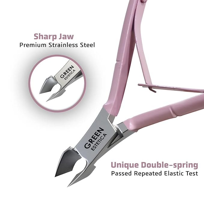 Professional Cuticle Trimmer Nail Cuticle Cutter Stainless Steel Cuticle Nippers - Image 3