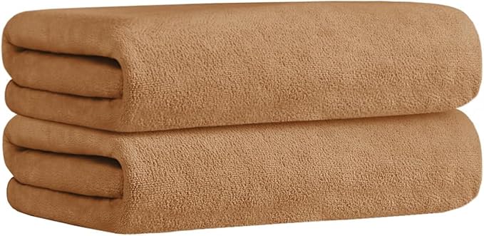 JML Microfiber Bath Towels, Bath Towel 4 Pack 30" x 60", Super Absorbent and - Image 4