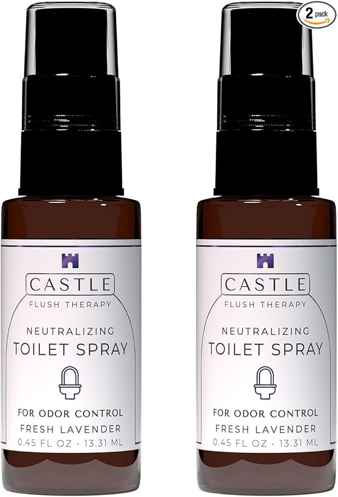 Toilet Spray For Poop 0.45oz Fresh Lavender by CastleCompany