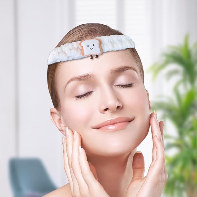PERFECTSIGHT Spa Headband for Washing Face, Cute Hair Band for Washing Face - Image 5