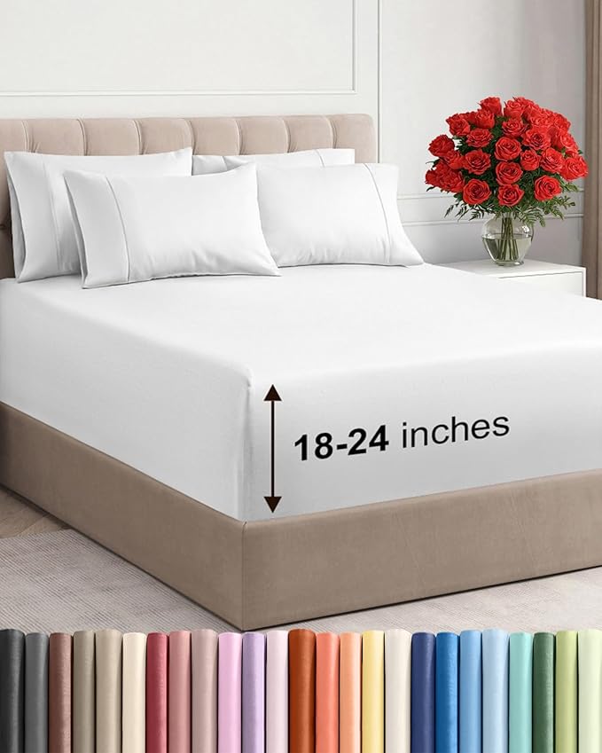 Extra Deep Queen Sheet Set by CGKUnlimited