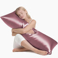 MR&HM Satin Body Pillow Cover, Soft and Breathable Body Pillow Case by MRHM