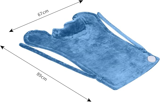 26" x 35" Flannel Neck&Shoulder&Back Heating Pad - Image 2