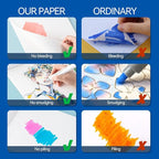 TRANSON Artist Mix Media Sketchbook Marker Pad, 5.8”x8.3” 80 Sheets A5 Art Papers, 80lb/120gsm for Painting, Drawing and Sketching