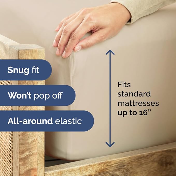 Split King Fitted Bed Sheet - Image 3