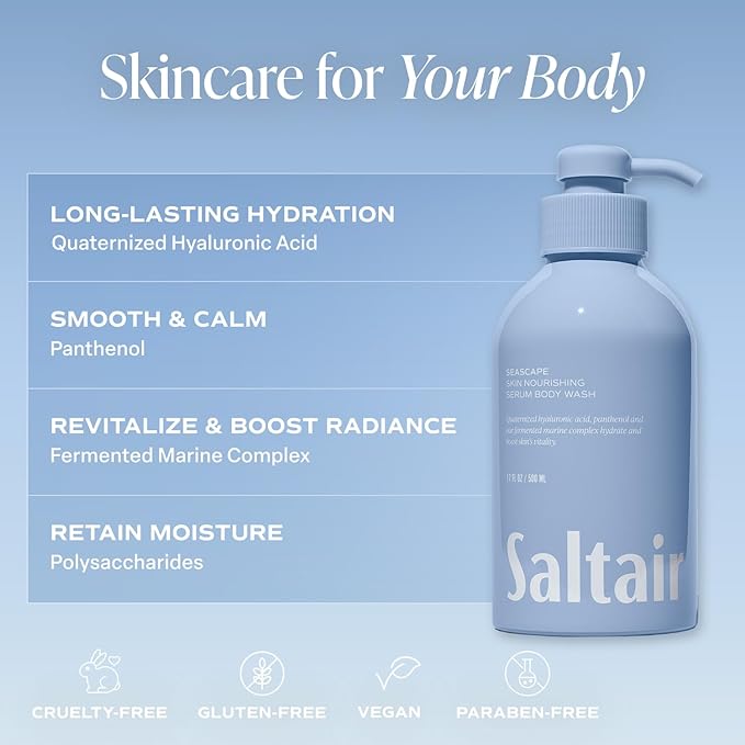 Saltair Body Wash 2-Pack – Moisturizing Body Wash - Image 3