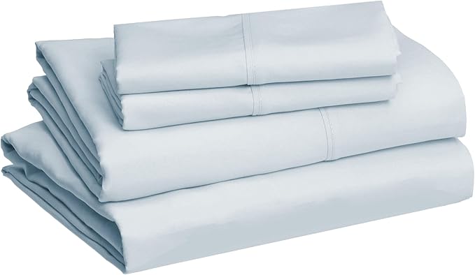 Amazon Basics Lightweight Super Soft Easy Care Microfiber 4-Piece Bed Sheet Set - Image 2