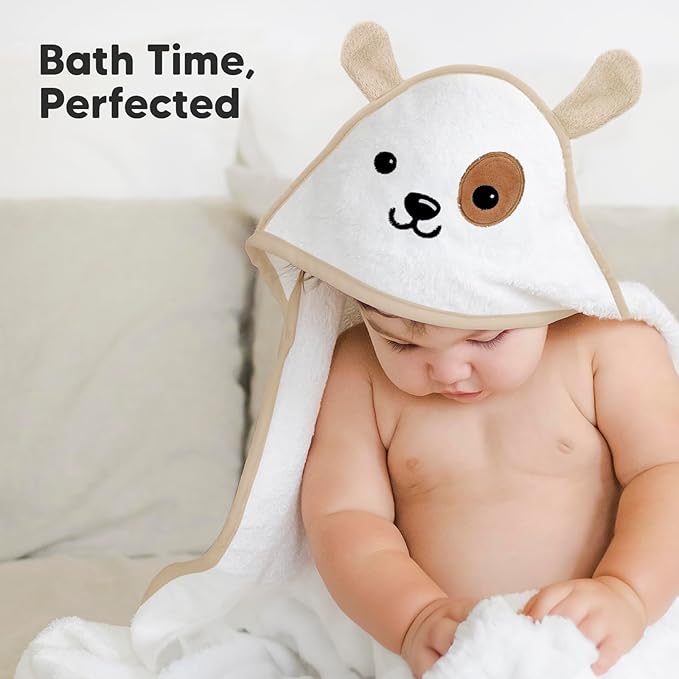 KeaBabies Hooded Baby Towel for Newborn - Image 9