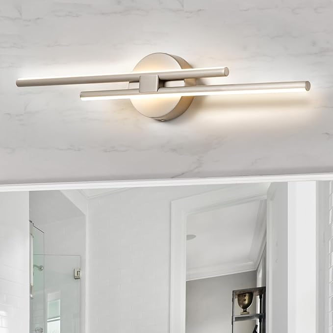 EDISLIVE Dimmable Modern LED Vanity Light Fixtures Bathroom Vanity Wall Lighting - Image 7
