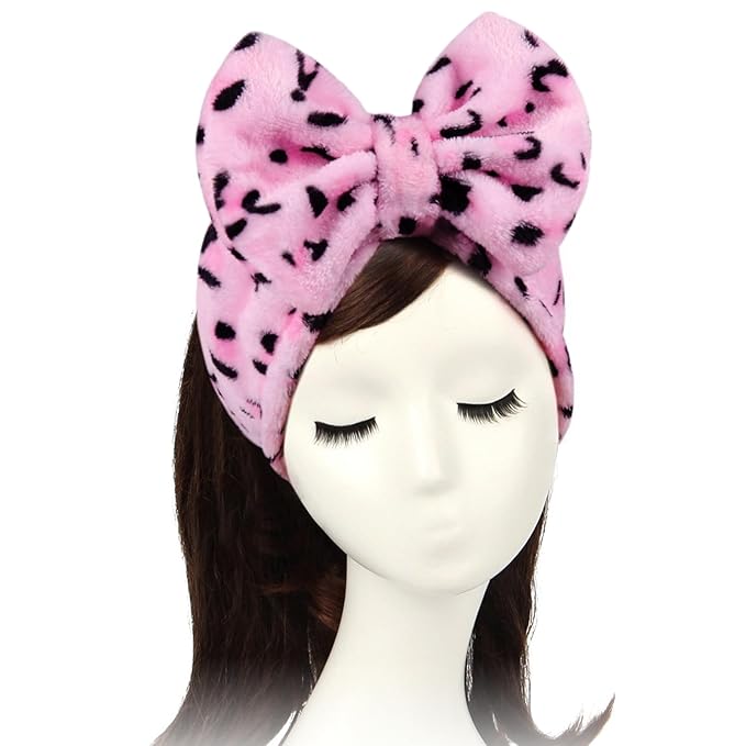 Shintop Women Fashion Lovely Soft Carol Fleece Bowknot Bow Makeup Cosmetic by Shintop