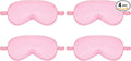 Silk Sleep Eye Mask 4 Pack Mulberry Silk Sleep Mask Eye Cover Blindfold by Unknown