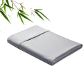 Bamboo Viscose Flat Sheets Only, 400 Thread Count Sateen Weave TwinXL Size Flat by ZaizaiHome