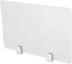 4PCS Desk Dividers Office Partitions,Privacy Desk Panel Protective, Frosted Acrylic with Clamps Classroom Privacy Shield for Offices Schools Call Centers 23.62x15.75in (Frosted Color)