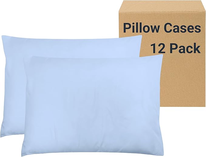 ZPECC Pillow Cases Queen Size Set of 12, 20x30 Envelope Closure Pillowcases by ZPECC-ABrandThatHasBeenFocusedOnBabyProductsFor18Years