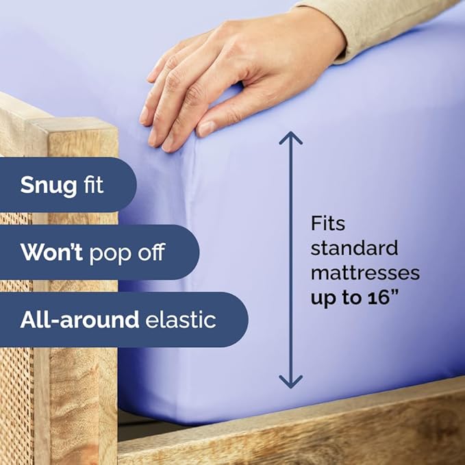 Split King Fitted Bed Sheet - Image 3