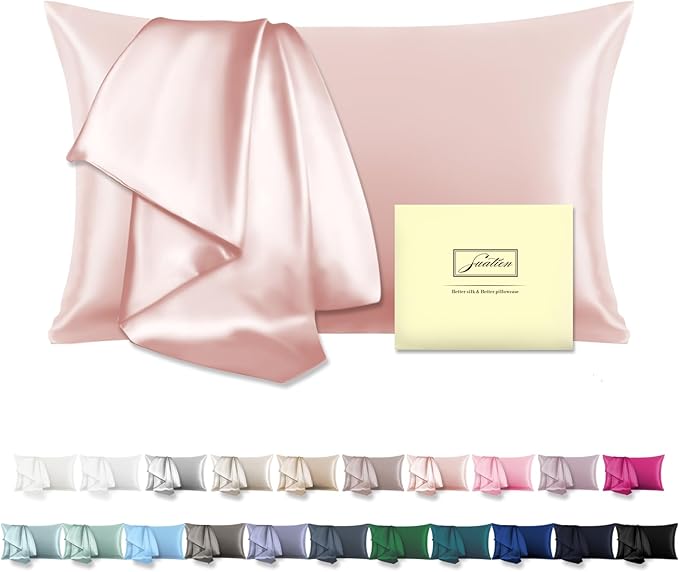 Natural Mulberry Silk Pillowcase by Suatien