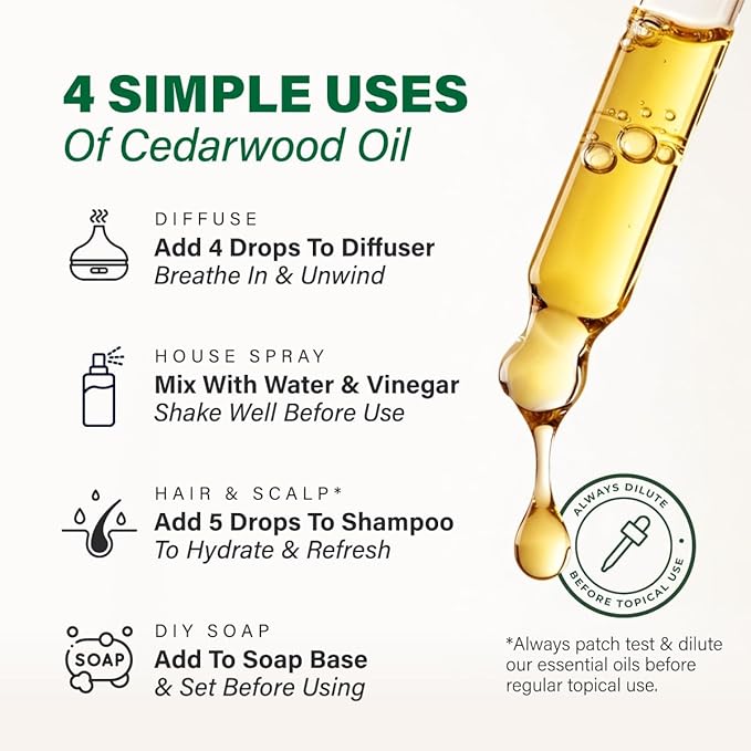 100% Pure Cedarwood Oil - Image 5
