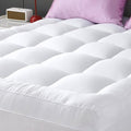 YUGYVOB Queen Size Mattress Topper Extra Thick, and Breathable Mattress Pad by PremiumHomeLinens