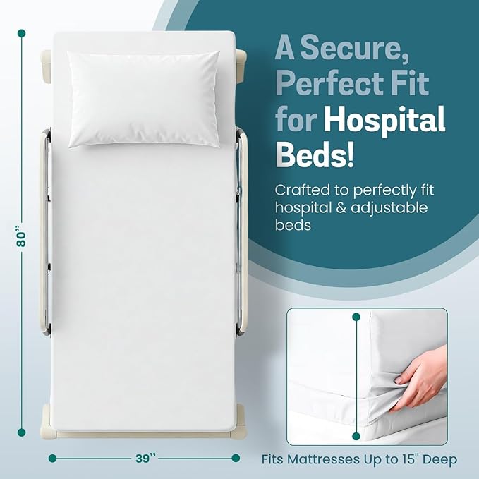 Micro Fiber 2 Twin XL Fitted Bed Sheets 1800 Ultra Soft and Comfy - Image 9