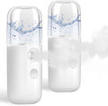 GIVERARE 2 Pack Nano Facial Steamer, Handy Mini Mister, USB Rechargeable Mist by GIVERARE