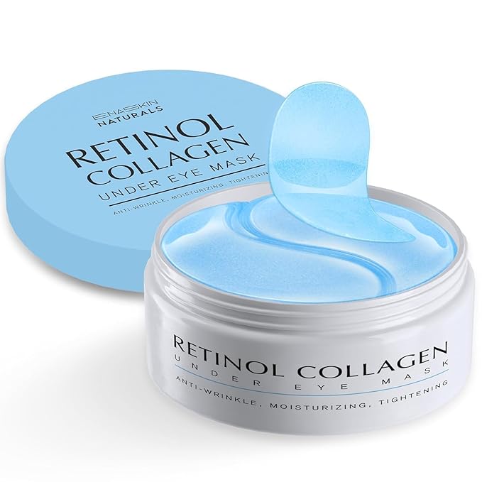 Under Eye Patches Kit: 120 Pcs Retinol & Caffieine Gel Eye Mask - Image 2