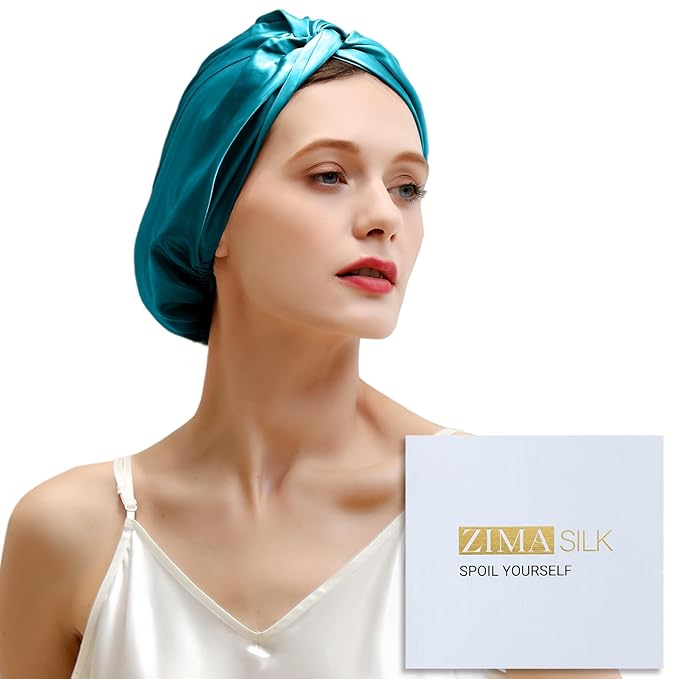 ZIMASILK 100% 22 Momme Mulberry Silk Bonnet - Image 9