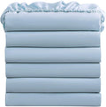FreshCulture King Fitted Sheets, Bulk Pack of 6, Deep Pocket, Soft Microfiber by FreshCulture