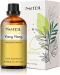 Ylang Ylang Essential Oil 1.01fl.oz/30ml, PHATOIL Premium Ylang Ylang Oils Long by PHATOIL