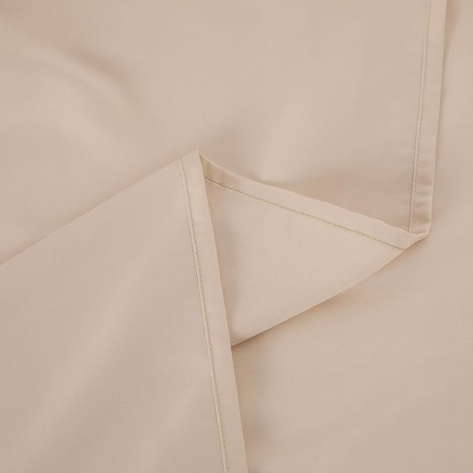 Twin Flat Sheet Only，66x96Inch Beige - Image 7