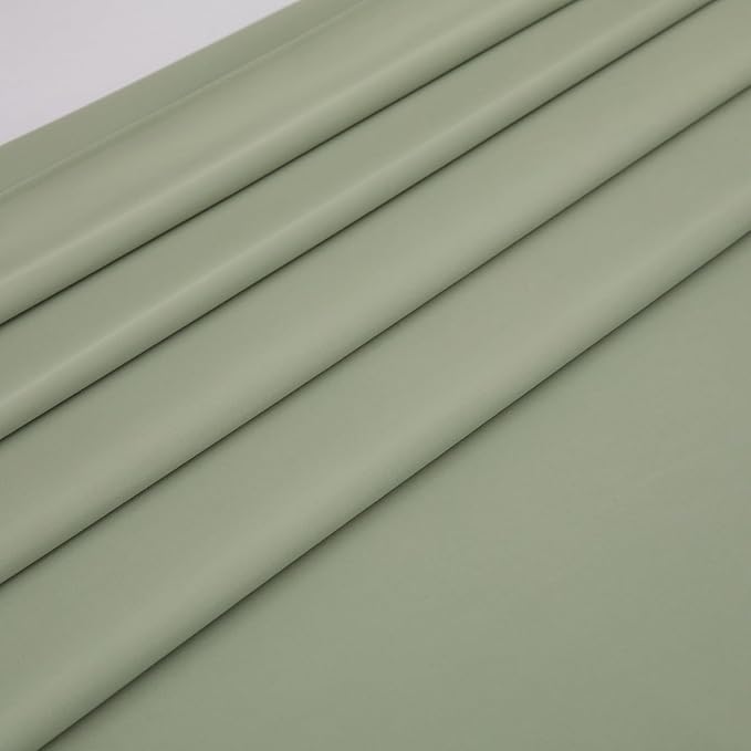 Full Flat Sheet Only， 80x96Inch Sage Green - Image 4