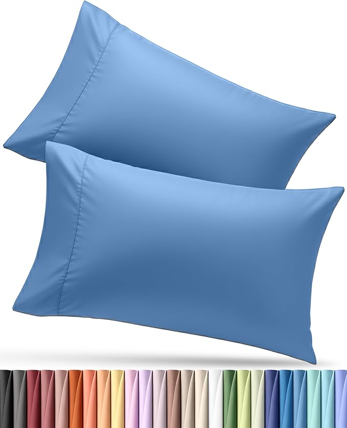 Utopia Bedding Pillow Cases Standard Size 2-Pack – Soft Brushed Microfiber – by UTOPIABEDDING