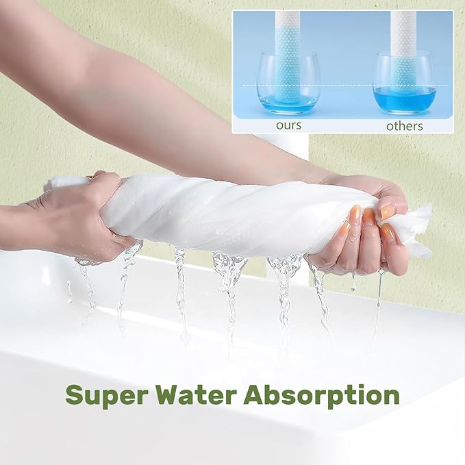 20pc Disposable Bath Towels Durable Large Portable Thicken Camping Towels Quick - Image 2