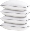 HIMOON Bed Pillows for Sleeping 4 Pack, King Size Cooling Pillows Set of 4 by HIMOON