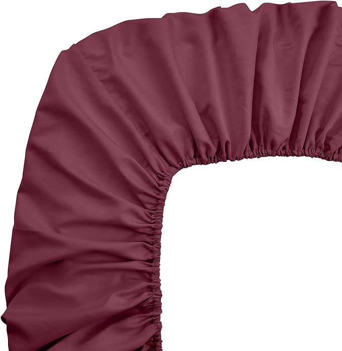 FreshCulture Full Fitted Sheets, Bulk Pack of 6, Deep Pocket, Soft Microfiber - Image 4
