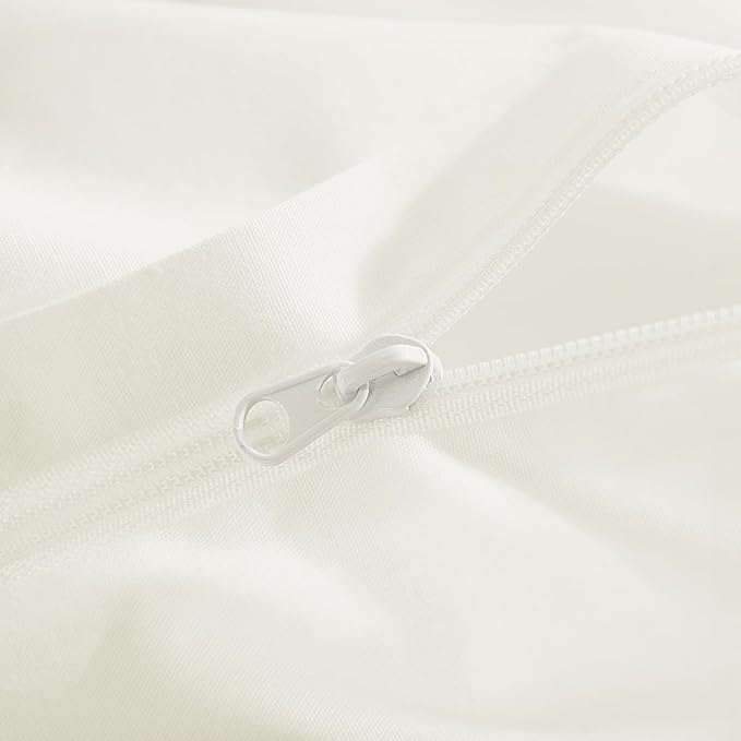 NEXHOME PRO Queen Duvet Cover Set, 100% Washed Cotton - Image 8