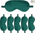 6PACK Silk Sleep Mask Satin Eye Masks Blackout Silky Eyeshade Cover Soft by WJingYiJia