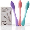 Rena Chris 3 pcs Silicone Face Scrubber, 3 in 1 Face Mask Applicator & Facial by RenaChris