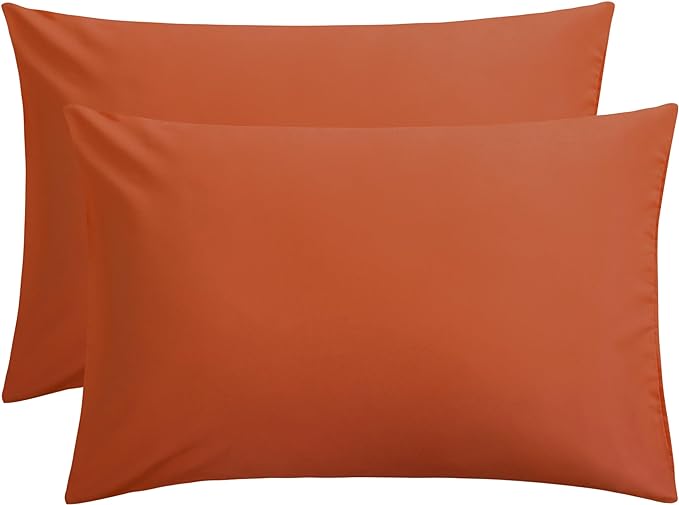 FLXXIE Pillow Cases Queen, Soft Microfiber Pillow Covers by FLXXIE